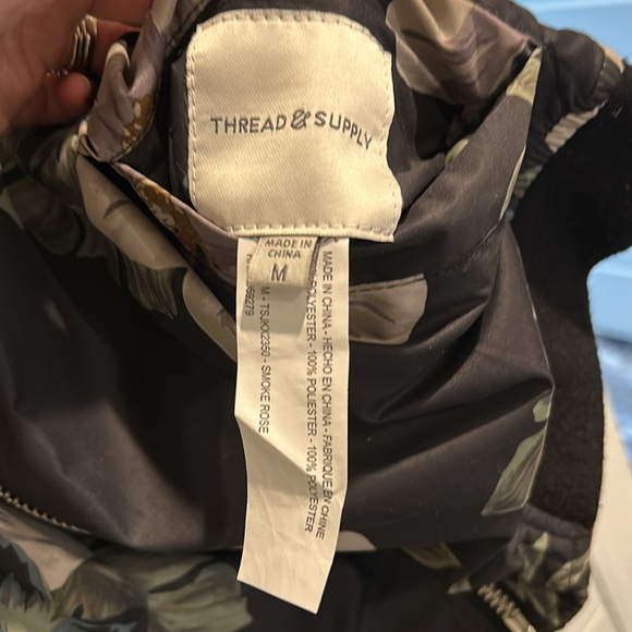 Thread & Supply reversible bomber style jacket - Picture 3 of 6